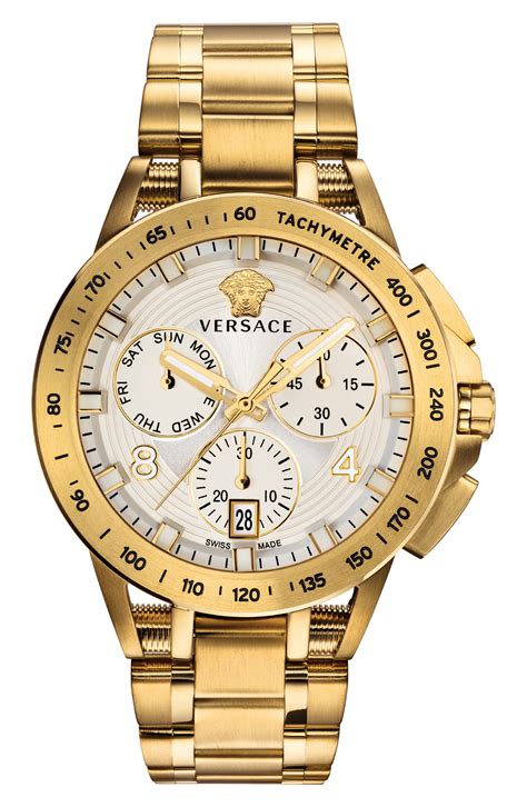 price of versace watch|versace chronograph watch.